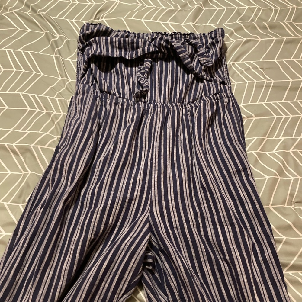 AERIE strapless jumpsuit